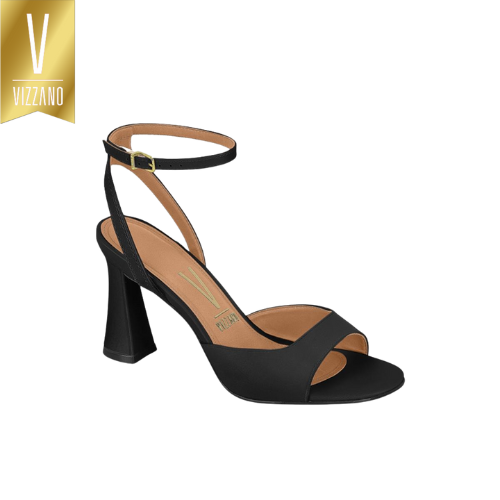 Sandália Salto bloco Feminina Vizzano 6517.102  elegante  Sexy