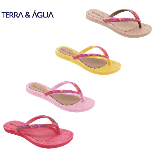 Chinelo Conforto Terra e Agua  260915 rosa
