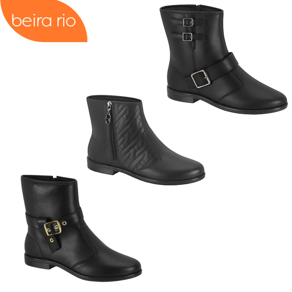 Bota Feminina Beira Rio Baixa 9085.103/104/107