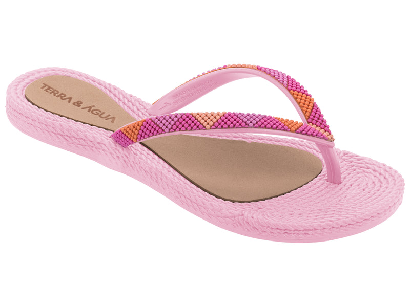 Chinelo Conforto Terra e Agua  260915 rosa