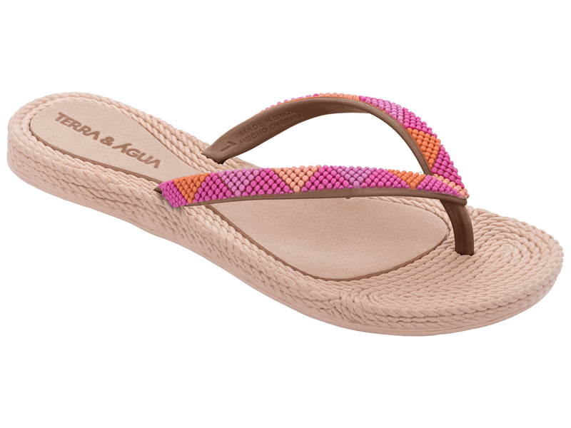 Chinelo Conforto Terra e Agua  260915 rosa