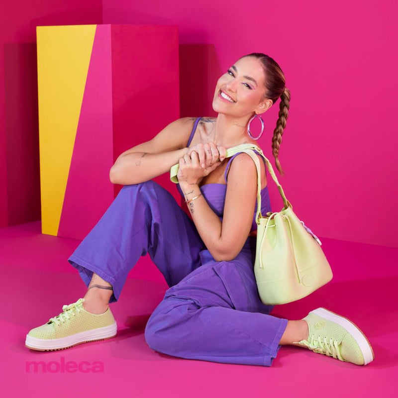 Tênis Feminino Casual Moleca Nobuck - 5782.101