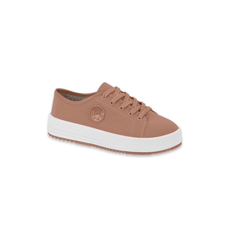 Tênis Feminino Casual Moleca Nobuck - 5782.101