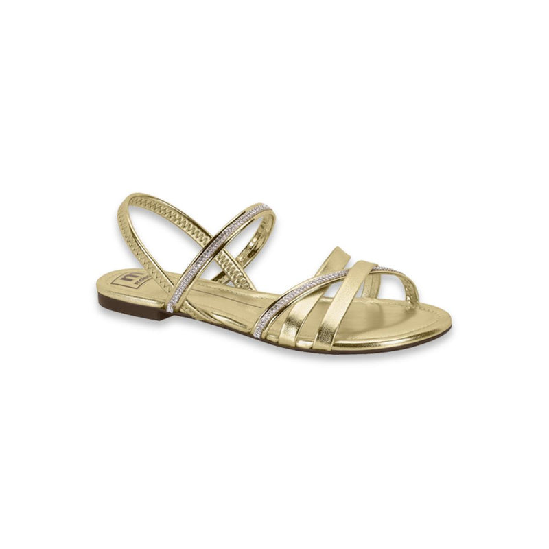 Sandalia Rasteira Flat Moleca 5429.448/131